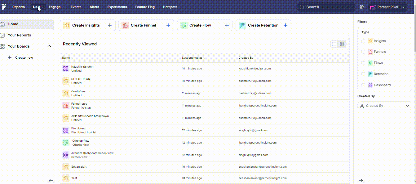 Cohort Feature