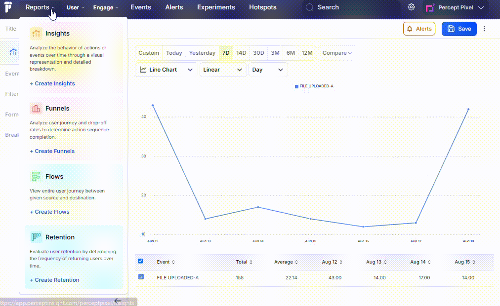 Insights Feature